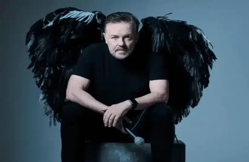 "Ricky Gervais : Mortality" streaming now on Netflix.