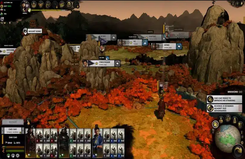 Screenshot from Total War: THREE KINGDOMS, SEGA, Creative Assembly