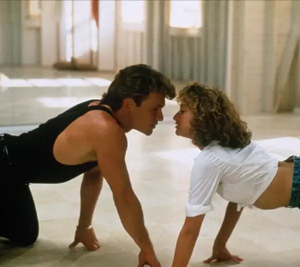 Patrick Swayze and Jennifer Grey in Dirty Dancing (1987)