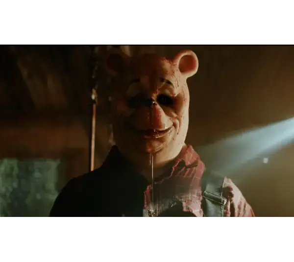 Image of Craig David Dowsett in "Winnie-the-Pooh: Blood and Honey"(2023), the first installment to "Poohniverse"