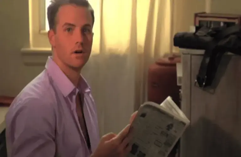 Bret Hanna Shuford in "Bedfellows" (2008) Fewdio Entertainment