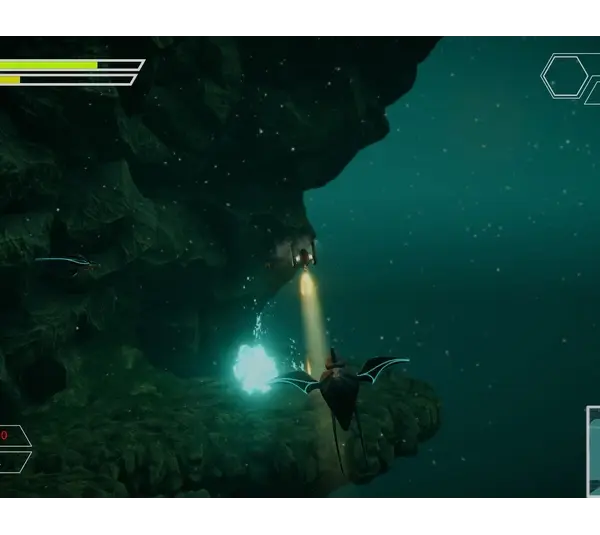 Sub-Species gameplay fighting deep-sea creatures
