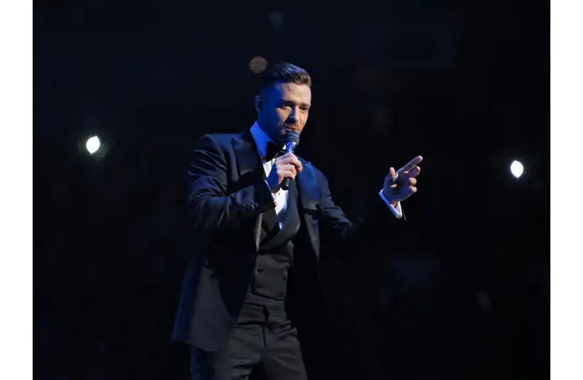 Justin Timberlake at Nationwide Arena Nov. 16, 2013.