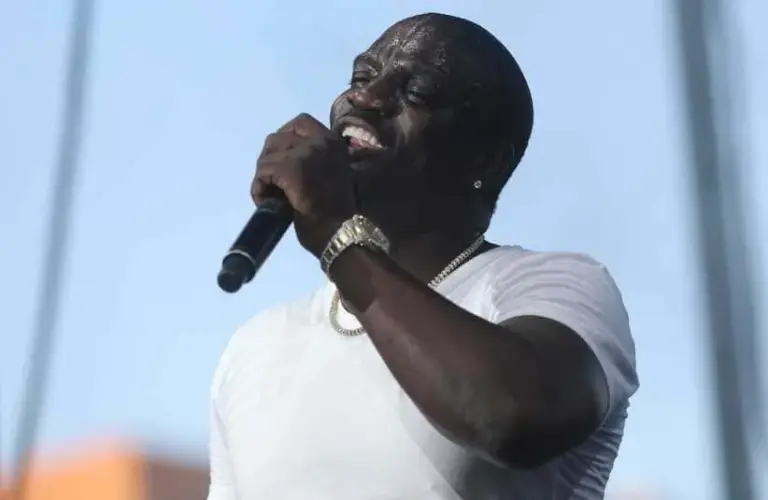 Image of Akon performs in Jersey City, Thursday, July 4, 2019. Jersey City July 4th Celebration