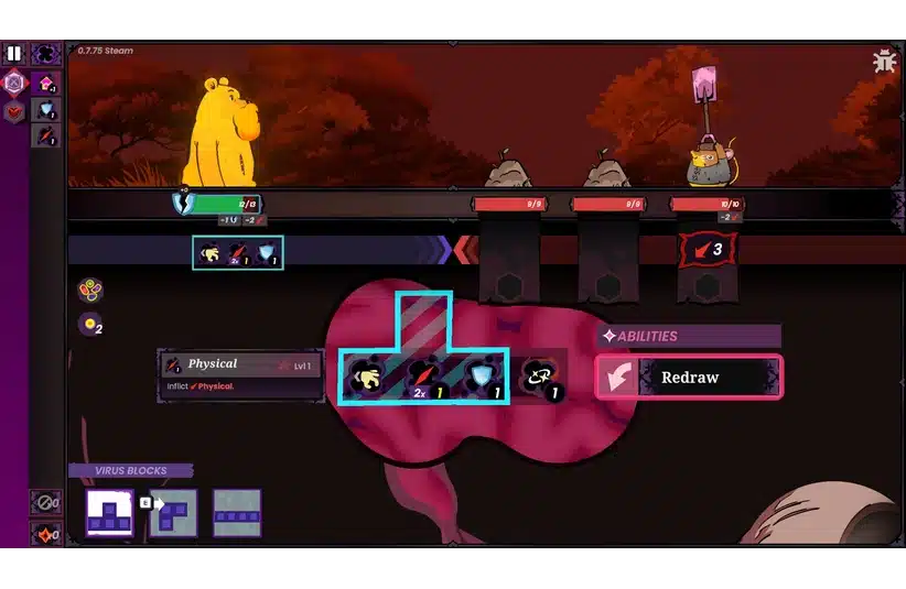 Image of Fight mechanics in Winne's Hole