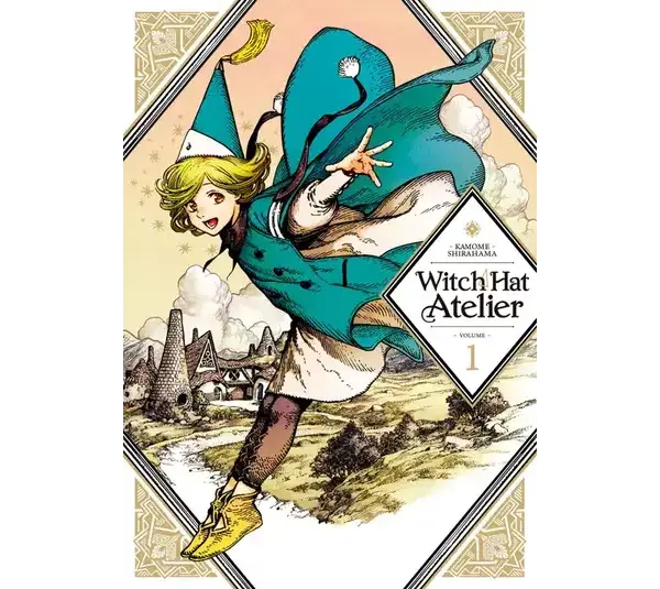 Cover for manga, "Witch Hat Atelier," Volume 1 By Kamome Shirahama
