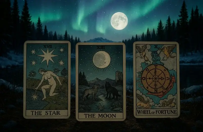 Wolf Moon Energy Tarot Spread