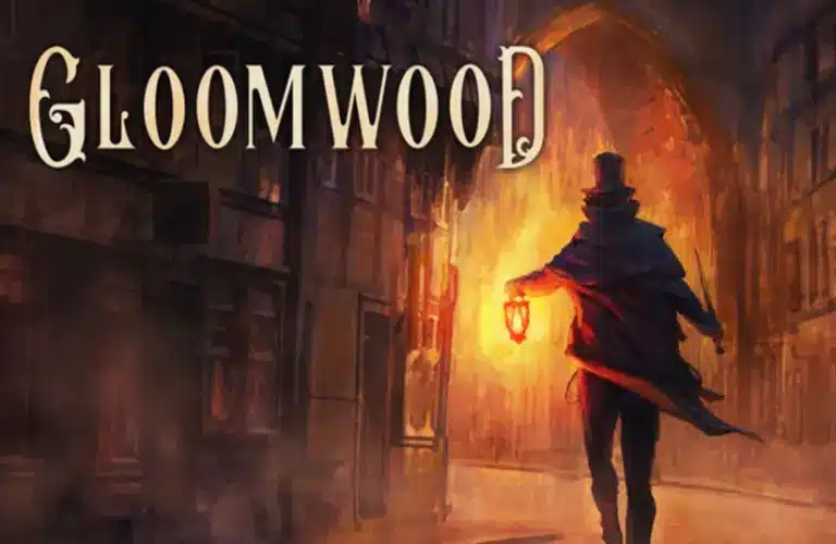 Image of the Gloomwood Banner Art from the official Steam Page, HighTown Expansion