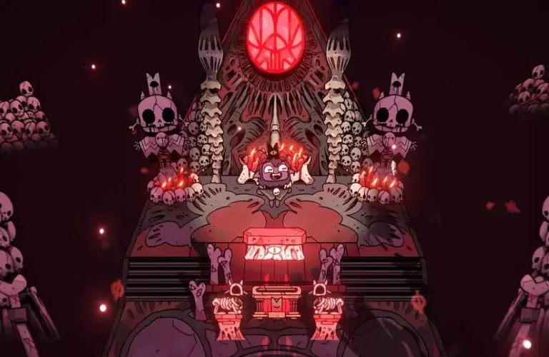 An image of the alter in Cult of the Lamb