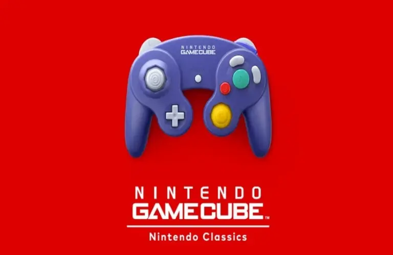 The GameCube controller for Nintendo Switch Online.