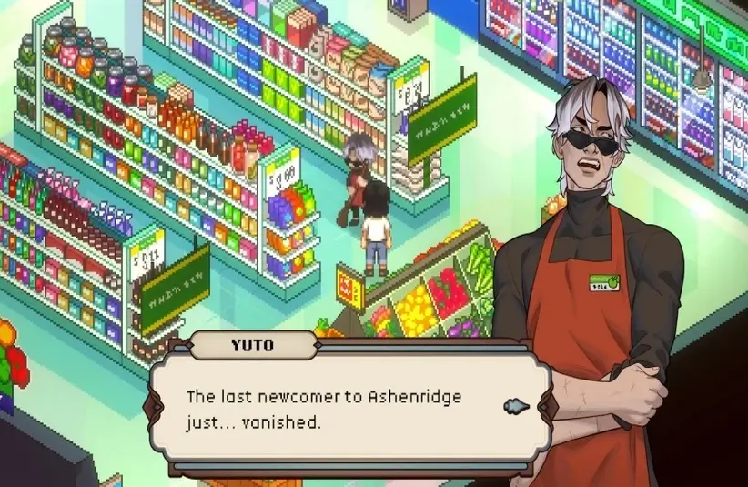 A character named Yuto talks to the player in Grave Seasons.