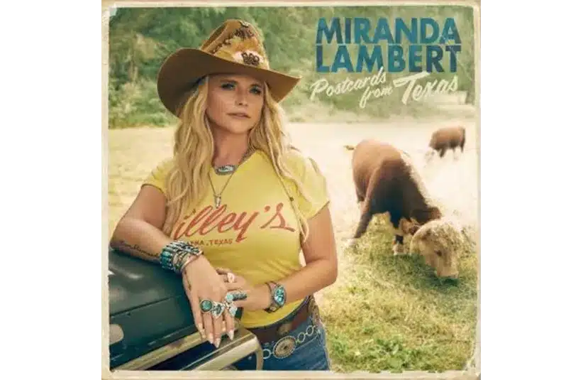 Album Cover for Postcards from Texas by Miranda Lambert, Courtesy of Vanner/Republic/Big Loud