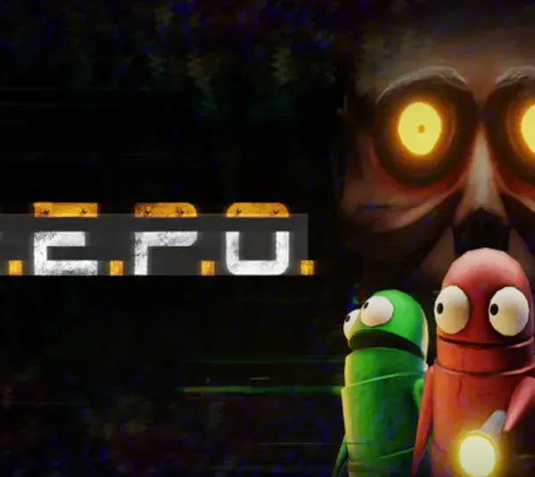 Repo poster with Semibots and Headman "Kart Racing"