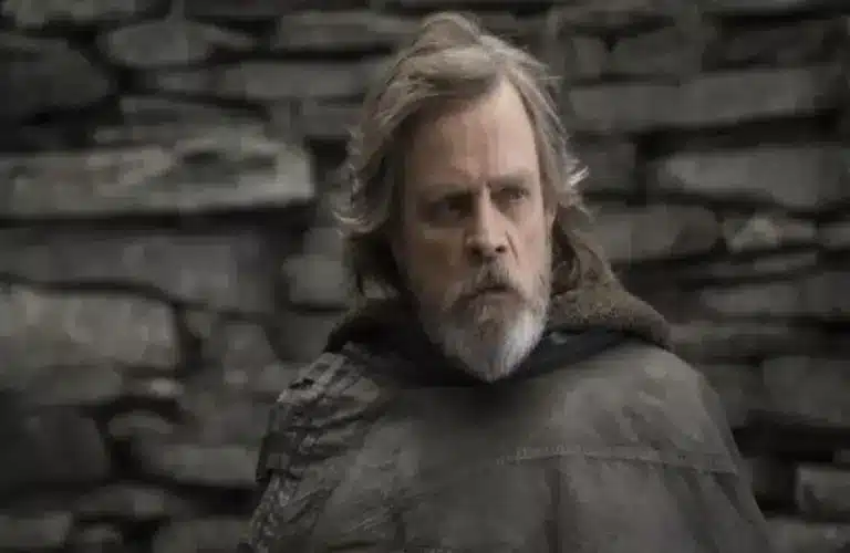 Luke Skywalker in "Star Wars: The Last Jedi." Kathleen Kennedy is stepping down as president of Lucasfilm.
