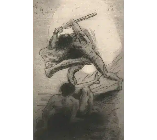 Cain and Abel, 1886, Odilon Redon, French, 1840 - 1916, https://www.nga.gov/artworks/134824-cain-and-abel
