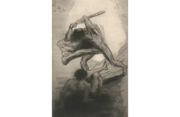 Cain and Abel, 1886, Odilon Redon, French, 1840 - 1916, https://www.nga.gov/artworks/134824-cain-and-abel