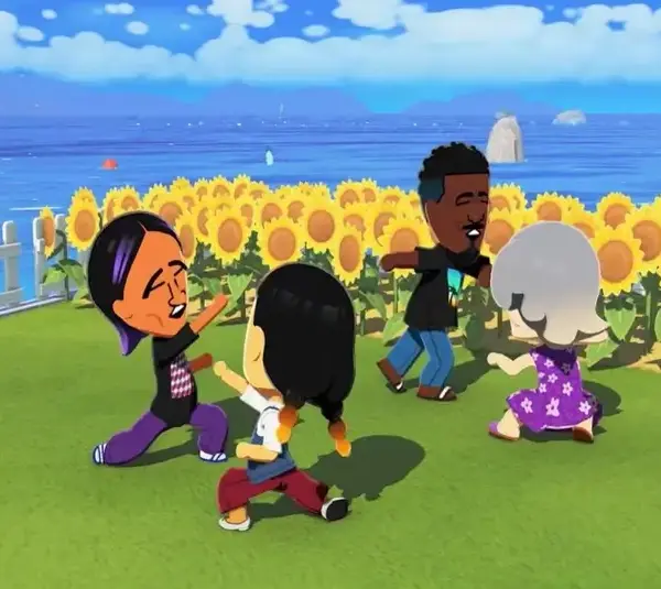 Miis practice karate in Tomodachi Life: Living the Dream. A new Nintendo Direct for the game is coming.