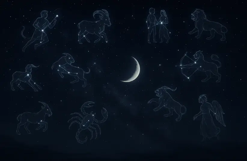 Waxing Moon Zodiac