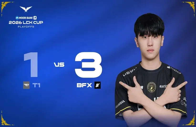 BFX beat T1 3-1 in the LCK Cup Playoffs