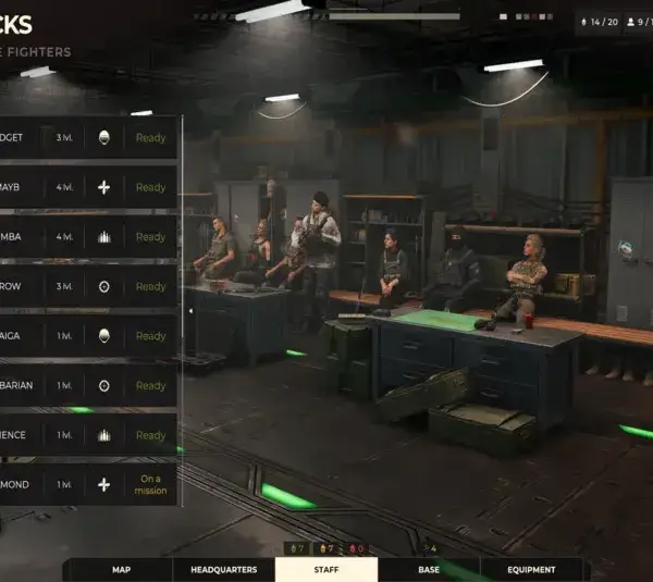 Image of the Barracks from new tactical strategy game Warhounds