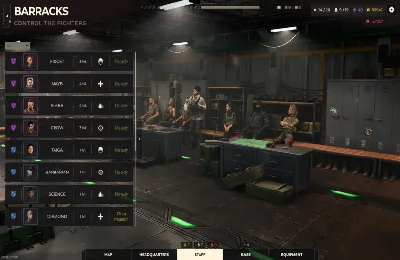 Image of the Barracks from new tactical strategy game Warhounds