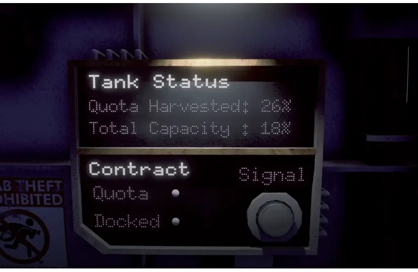 Crabmeat gives you a quota to meet every day, calculating crab catches as currency