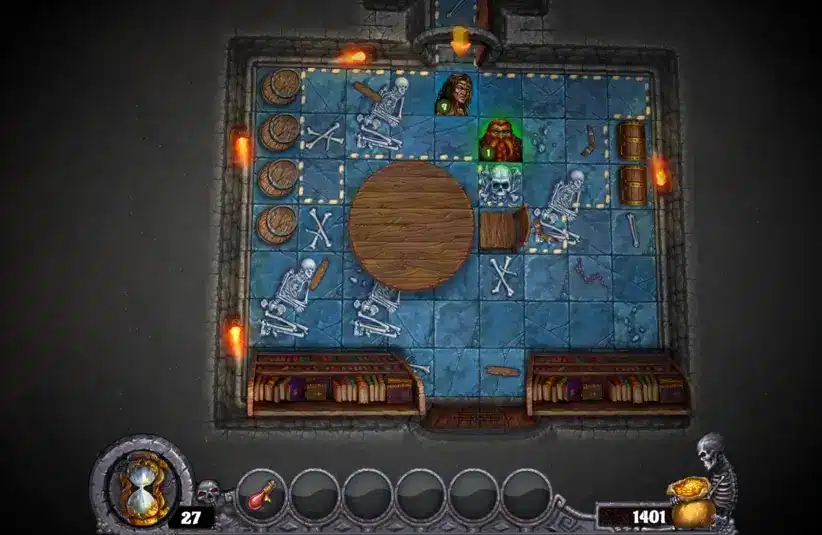 Dungeon looting in Dark Quest