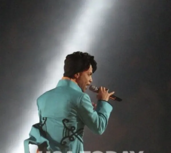 Prince performing at Super Bowl Halftime Show, Super Bowl XLI