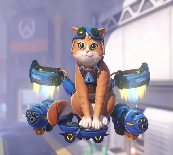 Jetpack Cat in the Hero Select Screen