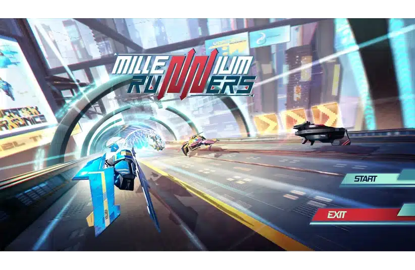 Millennium Runners Start screen