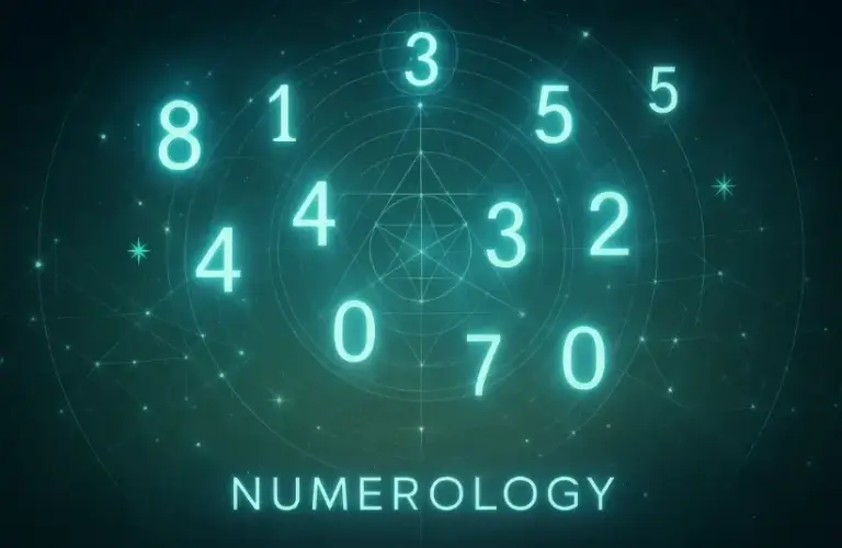 Mystical Numerology in Teal