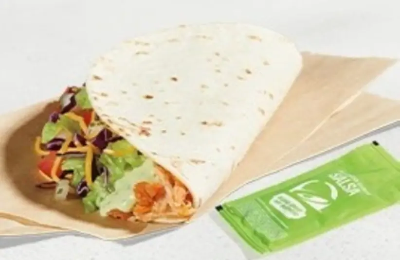 Crispy Chicken Cantina Taco via TacoBellMenus.com