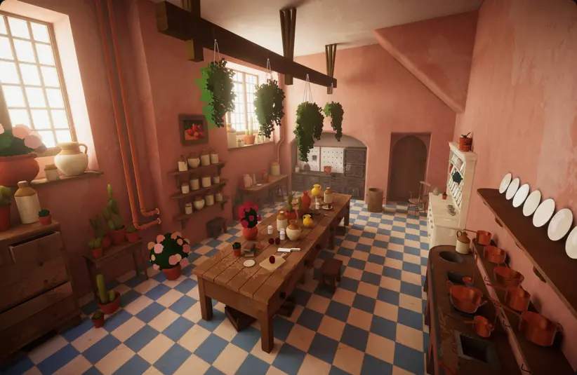 Screenshot from Botany Manor, Epic Games Store