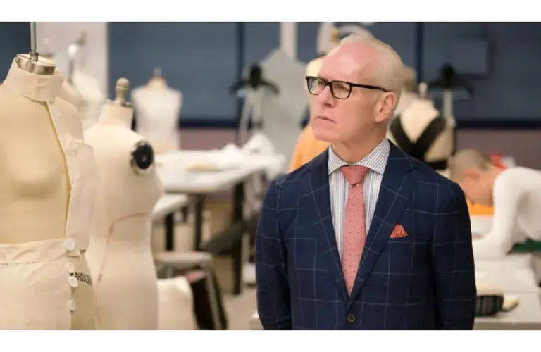 Tim Gunn in an episode of "Project Runway". Courtesy of Lifetime/IMDb