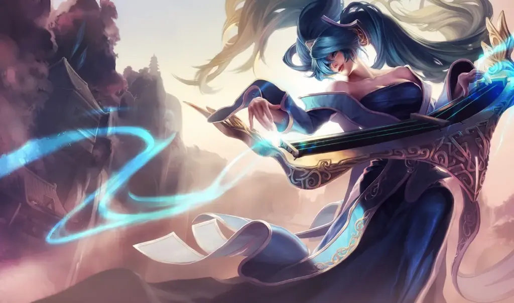 Sona from League of Legends Played in the LCK