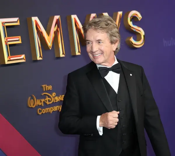 Sep 15, 2024; Los Angeles, CA, USA; Martin Short at the 76th Emmy Awards at the Peacock Theater on Sunday, Sept. 15, 2024 in Los Angeles. Mandatory Credit: Dan MacMedan-USA TODAY