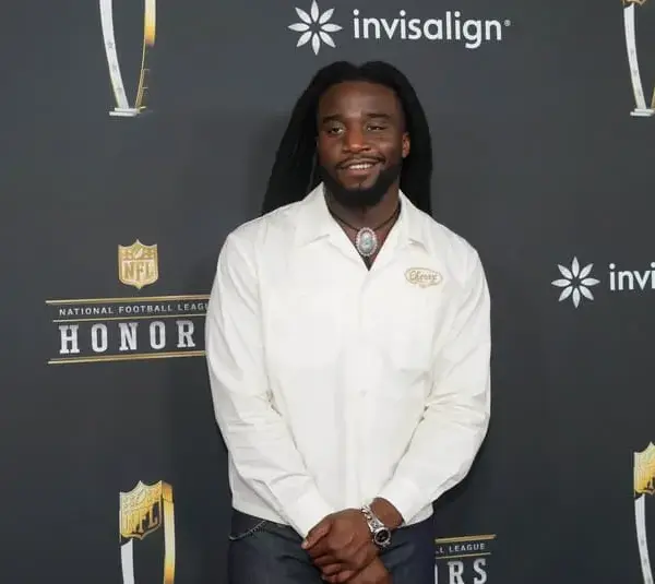 image of black country artist Shaboozey at NFL: Super Bowl LIX-NFL Honors Red Carpet
