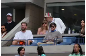 Taylor Swift and Travis Kelce. © Robert Deutsch / USA TODAY NETWORK via Imagn Images