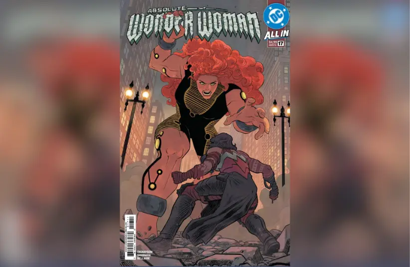 Cover for "Absolute Wonder Woman #17," Courtesy of DC Comics