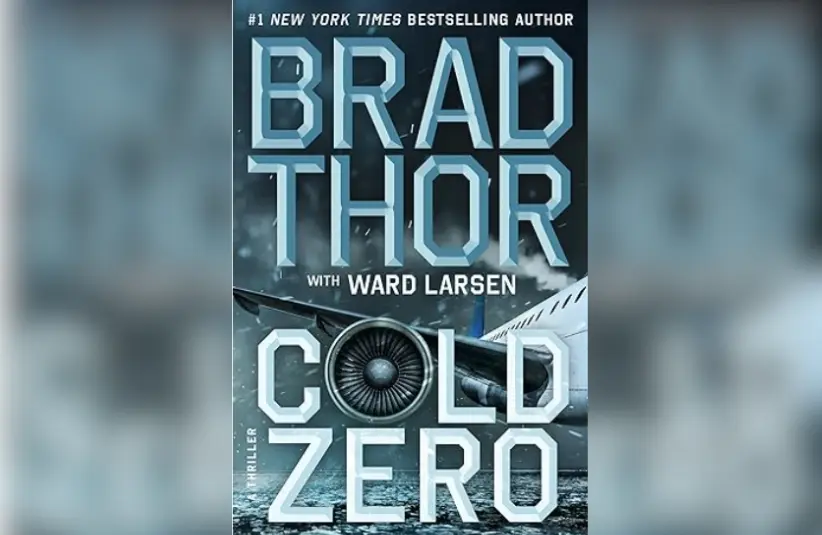 Cover for "Cold Zero" by Brad Thor with Ward Larsen. Courtesy of Atria/Emily Bestler Books