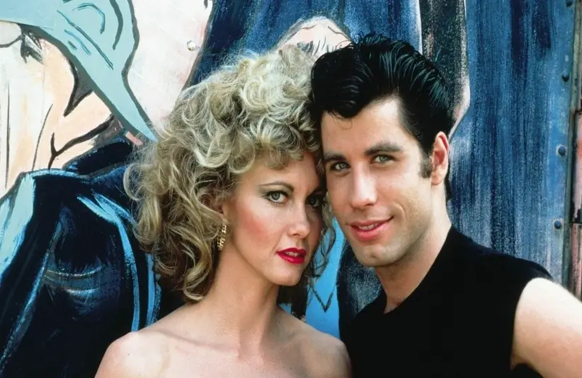 Danny and Sandy from Grease, one of the worst date movies.