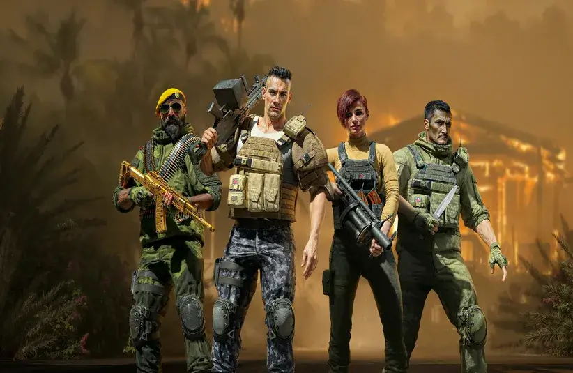 Image of the Keyart for Tactical Strategy Game Warhounds