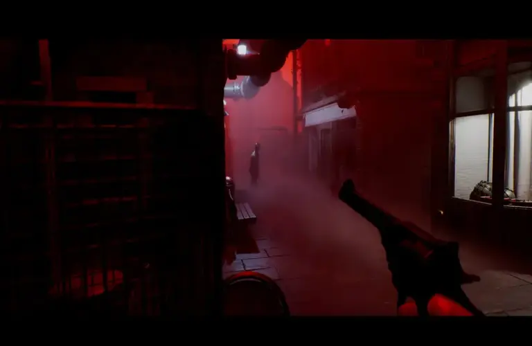 first-person gameplay footage from Silent Hill Townfall reveal trailer at PlayStation's State of Play