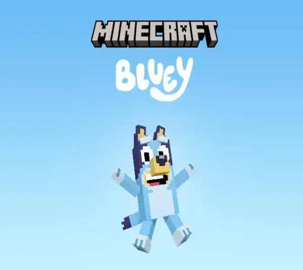 Minecraft Introduces Popular Disney Kid Cartoon Bluey in Official DLC