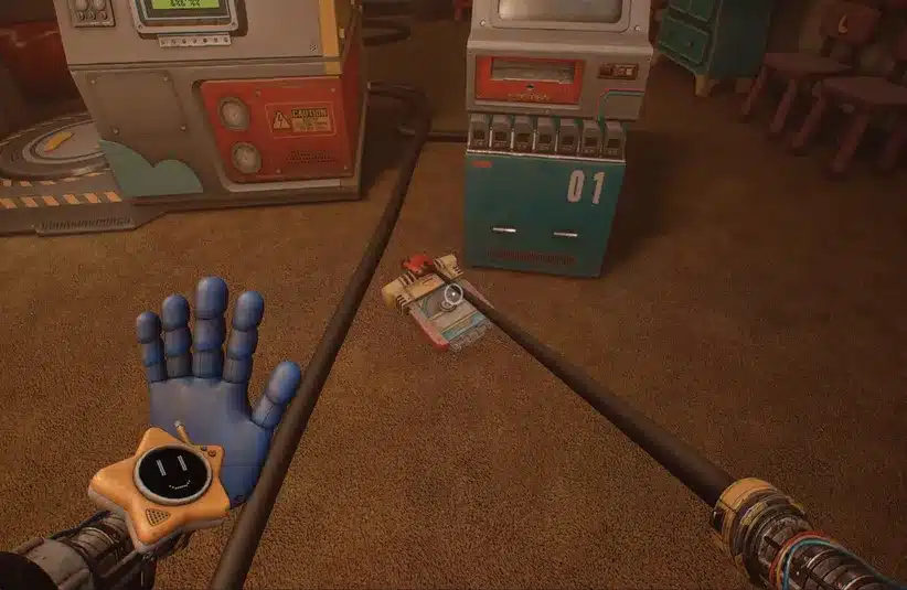 first location of a memory chip in Poppy Playtime Chapter 5