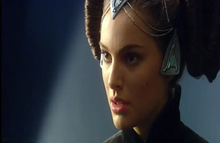 Natalie Portman as Padme Amidala in Attack of the Clones