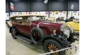 Red 1928 Franklin, Tupelo Automobile Museum, Tupelo, Mississippi