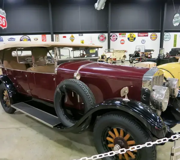 Red 1928 Franklin, Tupelo Automobile Museum, Tupelo, Mississippi