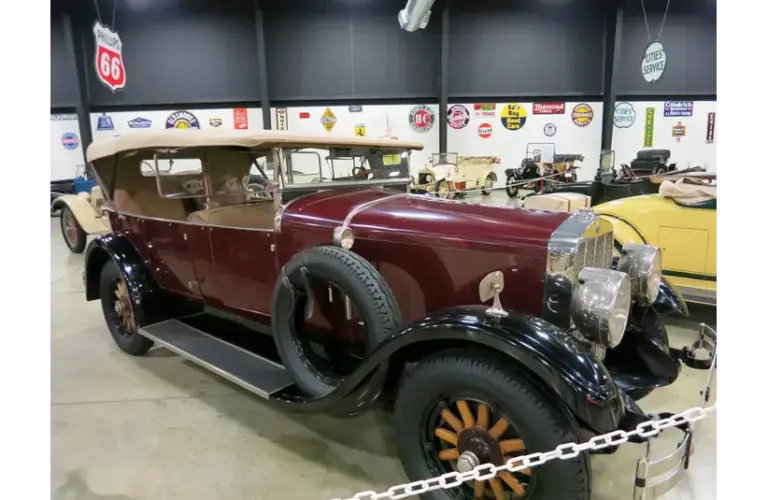 Red 1928 Franklin, Tupelo Automobile Museum, Tupelo, Mississippi