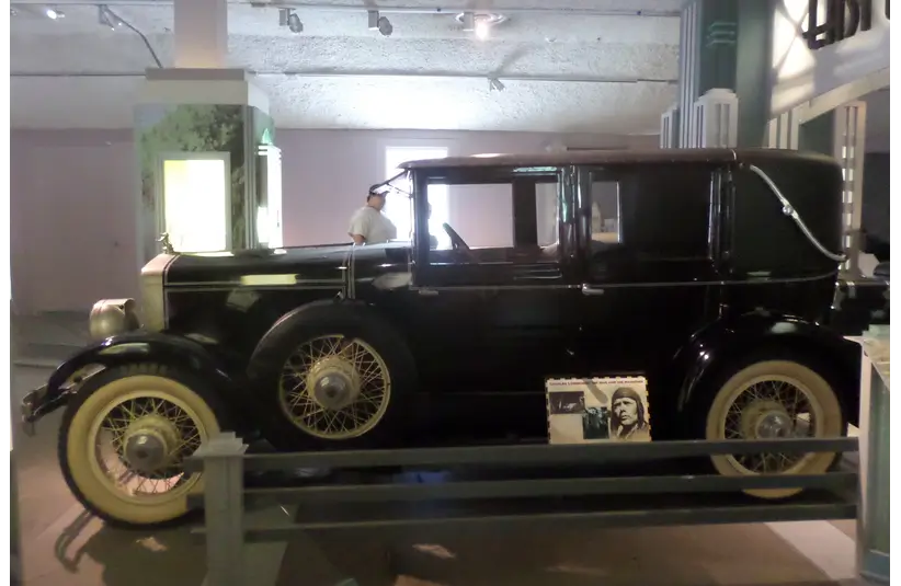 Black 1928 Franklin Airman Series 12 Sport Sedan